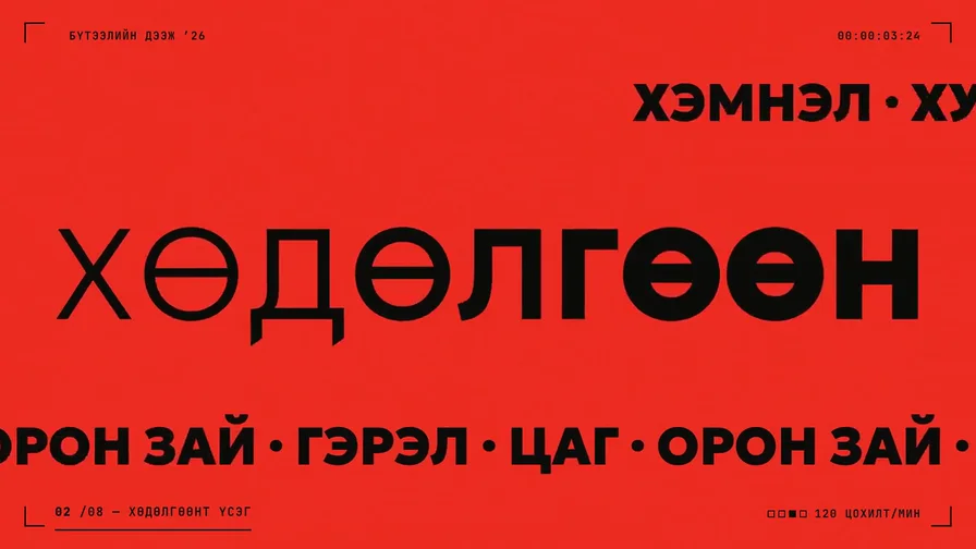 Бүтээлийн дээж: 15 секундийн showreel